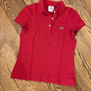 Lacoste Red Polo